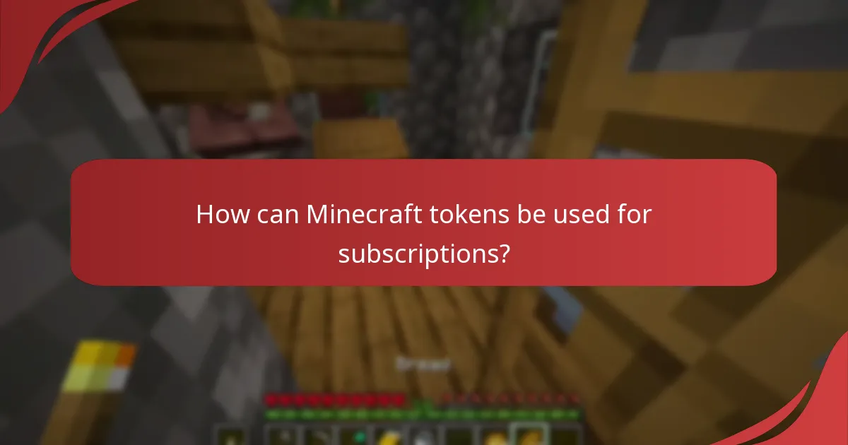 How do I claim Minecraft tokens?
