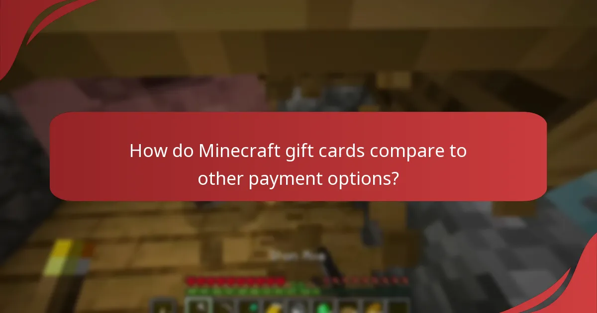 What are the gift code limits for Minecraft gift cards?