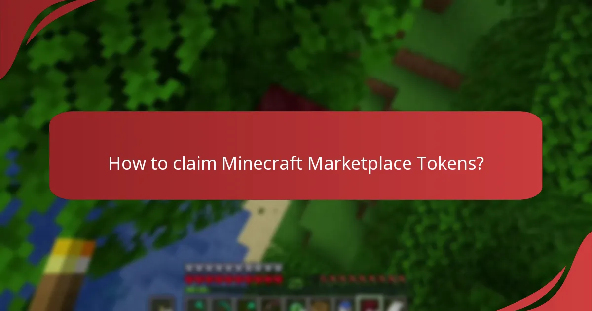 What are the different types of Minecraft Marketplace Tokens?