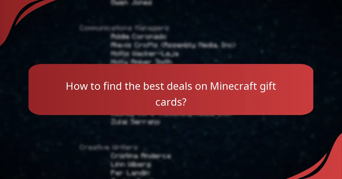 What promotional events are currently available for Minecraft gift cards?