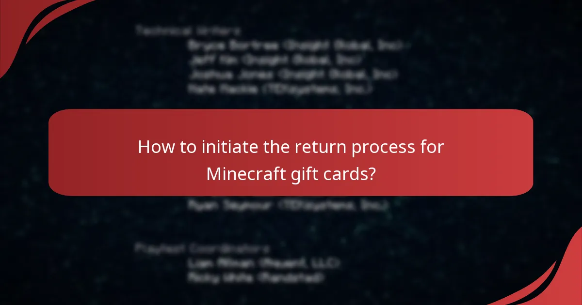 How to contact customer service for Minecraft gift card issues?