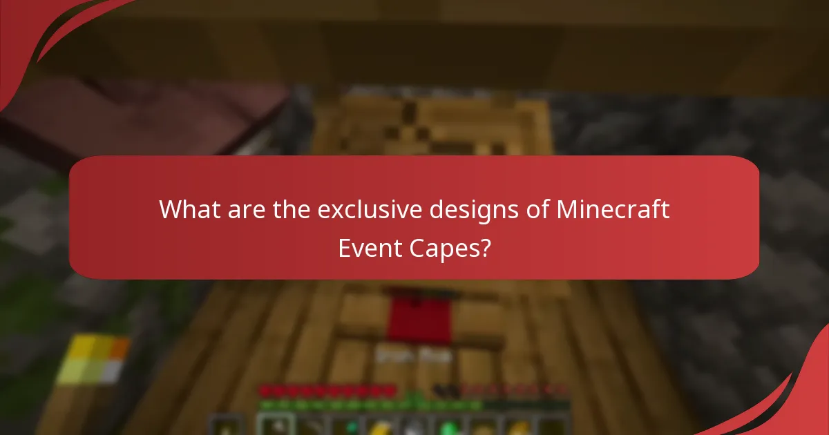 How to obtain Minecraft Event Capes?