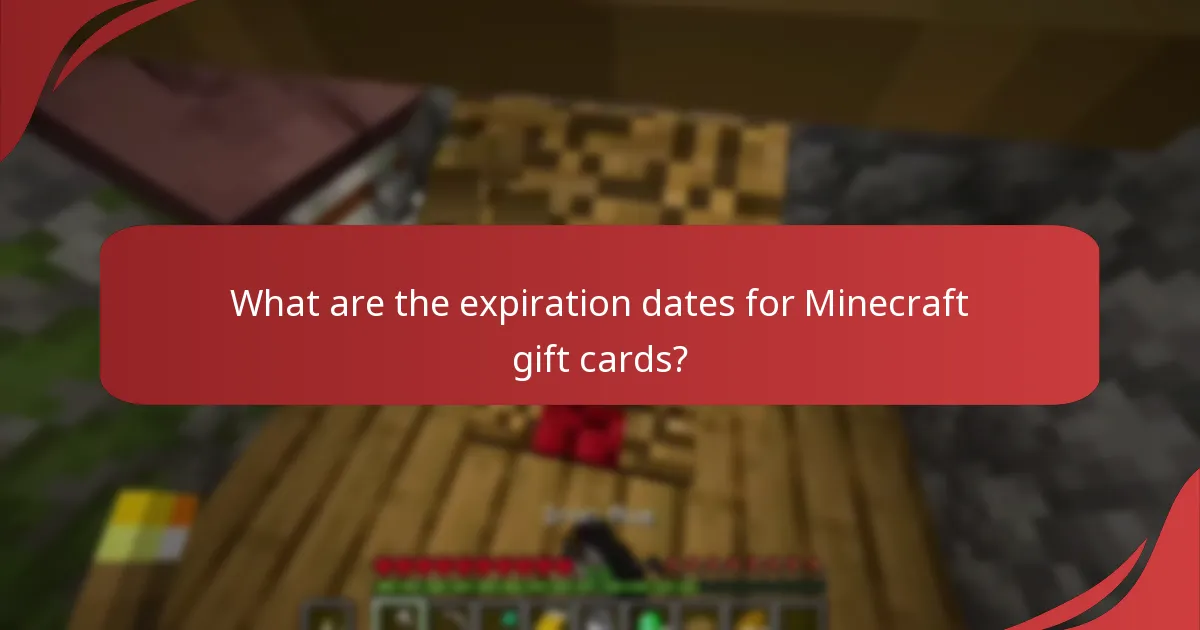 What are the common issues with Minecraft gift card redemption?