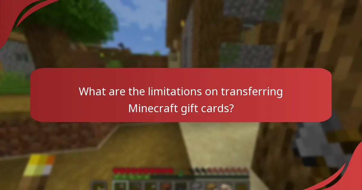 What are common issues with Minecraft gift cards?