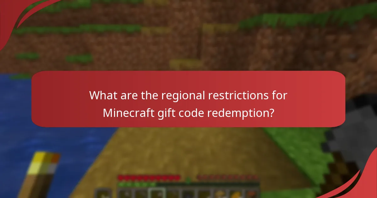 Which factors affect the success of gift code redemption?
